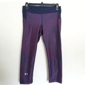 Under Armour Heat Gear Print Capri Leggings Tights